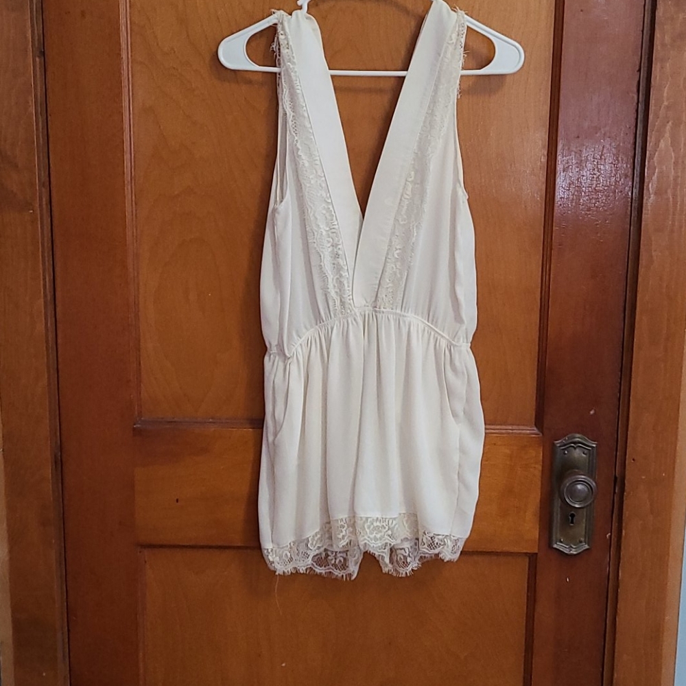 Dainty Hooligan off white romper